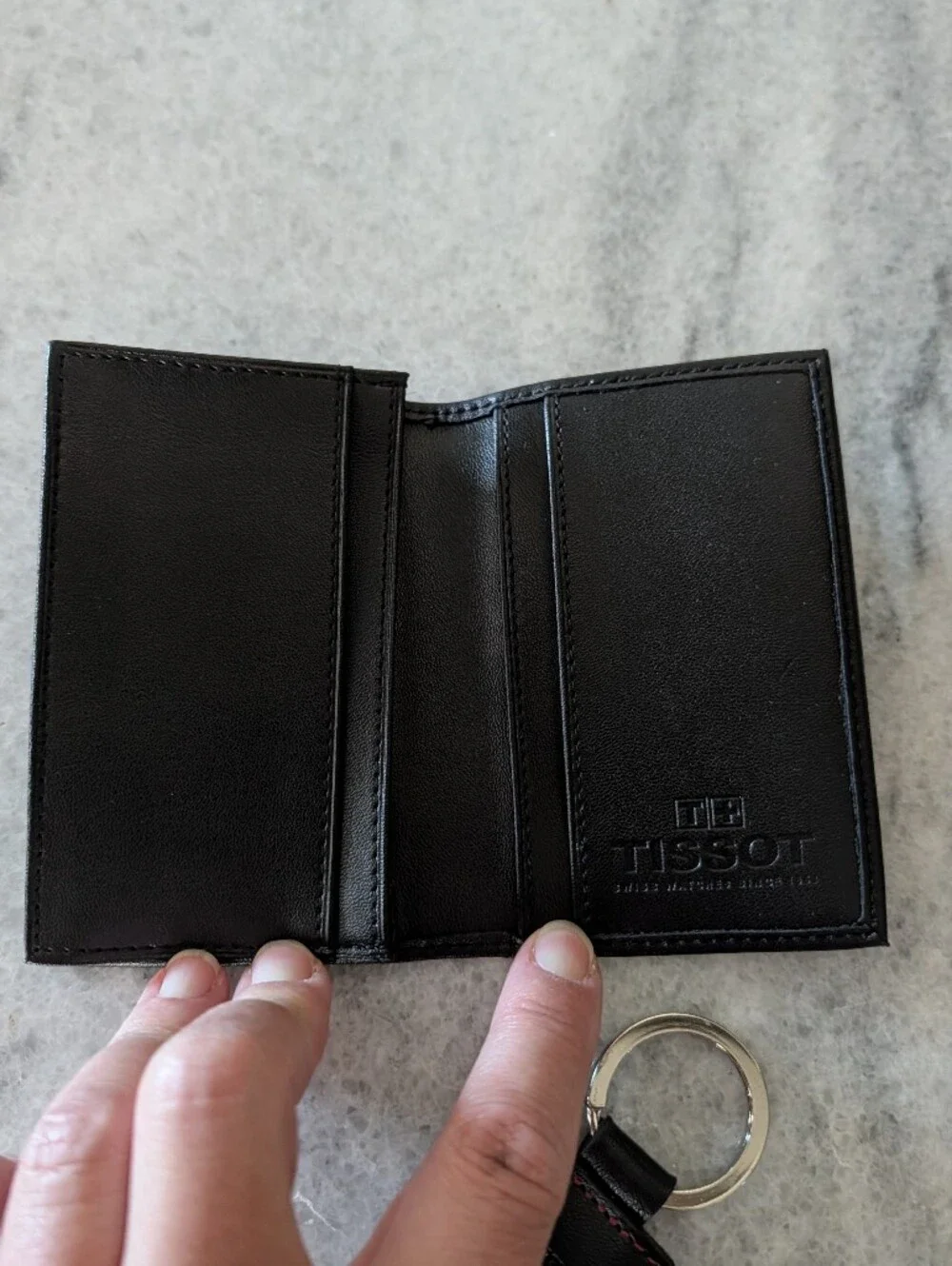 new TISSOT wallet and keychain